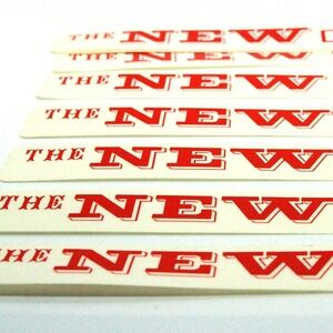 The New Deal Vintage Skateboard Sticker